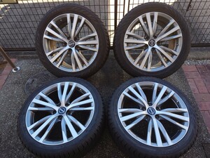 V37スカイライン純正ホイール RV37 245/40R19　2本255/45R19 ノキアンタイヤ　スタッドレス