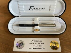 EVERSHARP ボールペン　黒　アポロ12号　25周年アニバーサリー記念ボールペン　宇宙