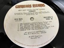 Cowboy★中古2LP/US盤「カウボーイ～Why Quit When You're Losing」_画像6