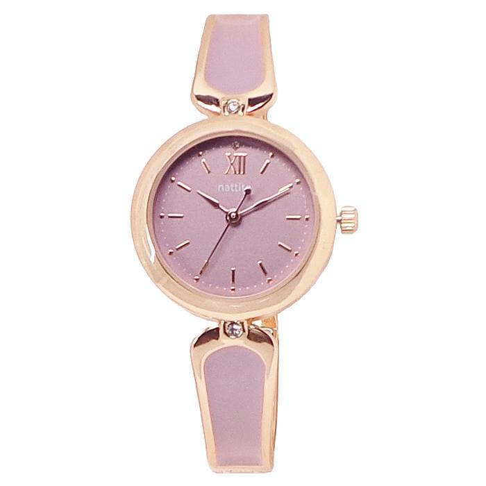 レディース ウォッチ バングル レディス ASS176-4 パープル 腕時計 ピ