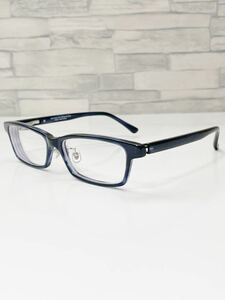 Zoff SUPER FIT (ビジネス) ZO211010-72A1 ゾフ スクエア型 ネイビー 眼鏡 良品