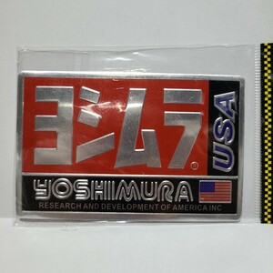 ヨシムラ YOSHIMURA アメリカ 耐熱アルミステッカー 【即決】【送料無料】c