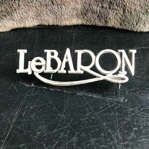 クライスラー　レバロン　エンブレム/ Chrysler LeBARON Emblem
