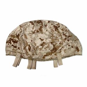 LWH用 ヘルメットカバー L/XL MARPAT desert (検 米軍実物 放出品 海兵隊 USMC デザート MICH TC-2000 PASGT ECH コヨーテブラウン