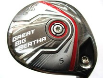 ★即決　グレートビッグバーサ GREAT BIG BERTHA 2016　5W【18度】　純正カーボン (SR)_画像1