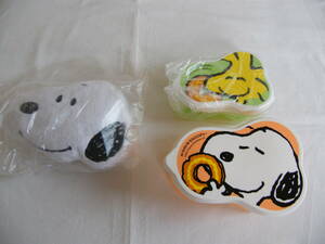  new goods!* Mister Donut * mistake do Snoopy pouch & Tapper. set 