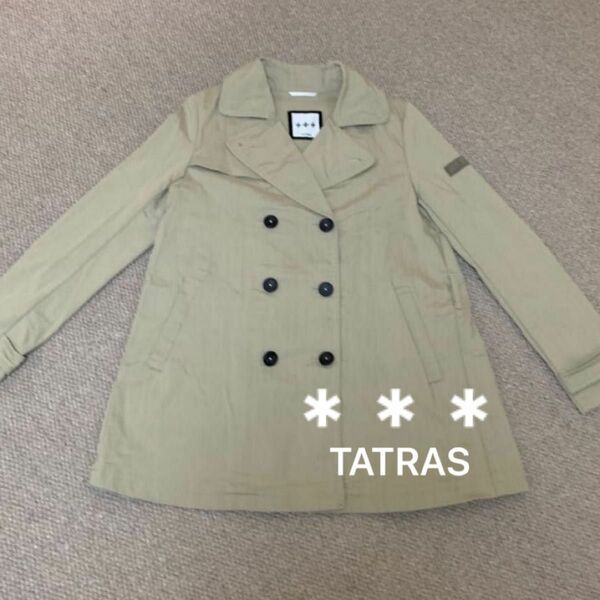 タトラス TATRAS ショートトレンチコート ベージュ レディース 02 