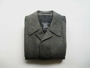 Burberry's Balmacaan Tweed Coat（1960 ～ 70s）バーバリー　バルマカーン　ヘリンボーン　ツイード　希少　デッドストック　ヴィンテージ