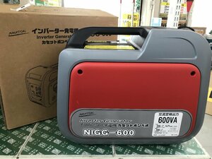 【中古品】ナカトミ インバーター発電機(カセットボンベ式) NIGG-600　/　IT5SJ6ZZS70Y