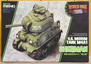 WORLD-WAR T00NS ★ 002 アメリカ中戦車 M4A1シャーマン