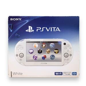 【極美品】 Vita PCH-2000 Wi-Fiモデル 本体 ホワイト 白