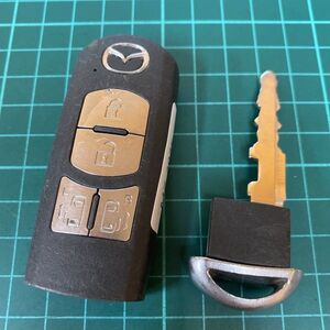 MZ 2975 マツダ 純正 スマートキー ４ボタン MPV プレマシー CWEFW ビアンテ ラフェスタ キーレス 両側電動スライドドア