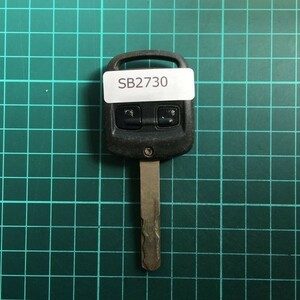 SB 2730送198円 希少 スバル 純正 リモコン キーレス プレオ ヴィヴィオ サンバー等 2B 2ボタン 黒 ブラック 青