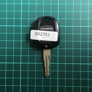 SB 2753送198円希少 スバル 純正 キーレス リモコン プレオ サンバー ヴィヴィオ RA1 RV1 TW1 KK3等 1B 1ボタン