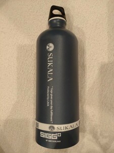 USED スカーラ 水素水ボトル ネイビーブラック SUKALA ホットヨガ ラバ LAVA 専用ボトル 1リットル 水筒