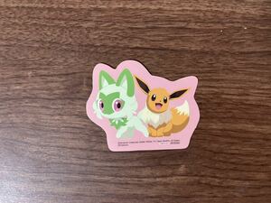 ポケモン ナムコ ステッカー シール ニャオハ イーブイ ポケットモンスター