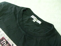 ssy7229 PRIMAL POINT 半袖 Tシャツ ブラック ■ フロントプリント ■ クルーネック 綿100 Lサイズ カジュアル_画像7