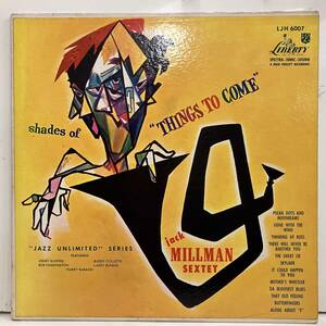 ●即決LP Jack Millman / Shades of Things to Come Ljh6007 j38245 米オリジナル、ターコイズ Mono ジャッウ・ミルマン