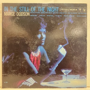 ●即決VOCAL LP Marge Dodson / In The Still of The Night Cl1309 jv5130 米オリジナル、Dg Mono 6eye 1B1B マージ・ドッドソン 