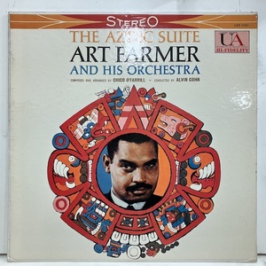 ●即決LP Art Farmer / Aztec Suite uas5062 j38362 米オリジナル、青Dg Stereo 耳(P)刻印 アート・ファーマー 