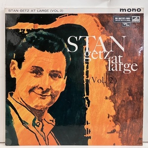 ●即決LP Stan Getz / At Large Vol2 clp1448 j38434 英オリジナル、Mono スタン・ゲッツ 