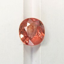 非加熱 天然パパラチアサファイア ルース 0.680ct パパラチャ Padparadscha Sapphire_画像3