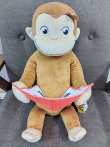 Curious George　おさるのジョージ　メガジャンボ　絵本ぬいぐるみ　2021　非売品