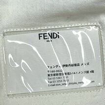 定価544,500円 ガーメント付き FENDI フェンディ 19AW ズッカ柄 ブラックシープスキン ボア フリース ジャケット メンズ FW0948 A901_画像10