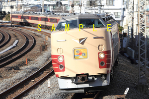 ☆90～10年代鉄道10jpgCD[183系大宮車初詣臨、189系田町車修学旅行臨、189系彩野他]☆