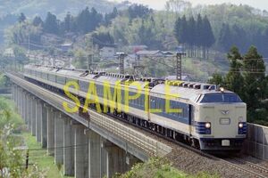 ☆90～00年代鉄道11jpgCD[485・583系リバイバル特急はつかり・ひばり・やまびこ・ゆうづる]☆