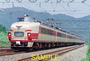 ☆90～00年代鉄道9jpgCD[４８５系京都車特急雷鳥（北陸本線新疋田～敦賀その２）]☆