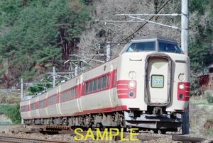 ☆90～00年代鉄道10jpgCD[381系神領車特急しなの(中央西線中津川～落合川～坂下～田立)]☆