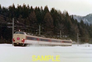 ☆90～00年代鉄道13jpgCD[485系特急たざわ・こまくさ・かもしか]☆