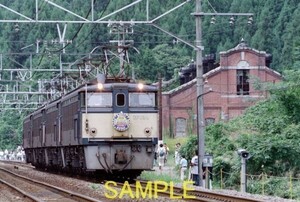 ☆90～00年代鉄道9jpgCD[EF63-4・6・17他4重連、EF63-12・15・24他重連、EF63-10とEF63-25擦れ違い]☆