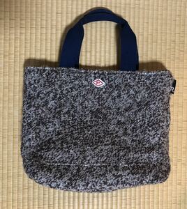 ルートート　ROOTOTE トートバッグ ウール調　ブラウン　中古　美品