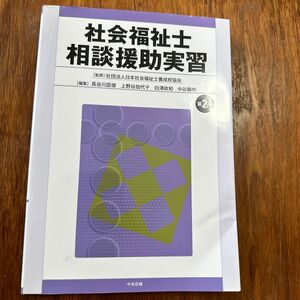 社会福祉士相談援助実習 （第２版） 日本社会福祉士養成校協会／監修　長谷川匡俊／編集　上野谷加代子／編集　白澤政和／編集　中谷陽明