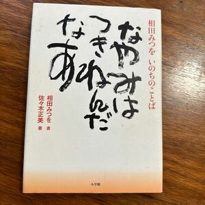 なやみはつきねんだなあ　相田みつをいのちのことば （相田みつを　いのちのことば） 相田みつを／書　佐々木正美／著　相田一人／監修