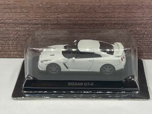 即決有★京商 1/64 スカイライン＆GT-R ミニカーコレクション 日産 NISSAN GT-R R35 ホワイト 白★ミニカー
