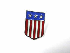 アメリカ国旗 ピンバッジ 盾形 USA