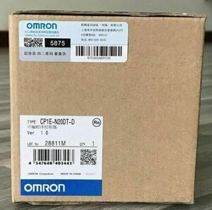 【 新品★送料無料 】 OMRON オムロン CP1E-N20DT-D プログラマブルコントローラ 6ヶ月保証付き
