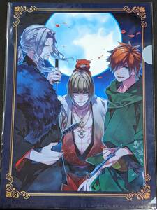 rc48 ★クリアファイル★ FGO Fate Grand Order　 AGF2017限定　月下の四匹　ロビンフッド、ヴラド三世、坂田金時、オリオン