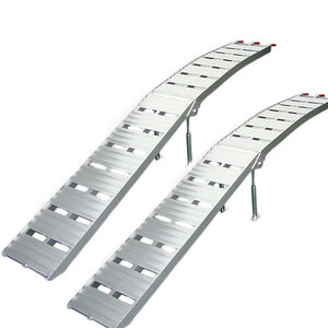  aluminium ladder rail folding type withstand load 500kg / aluminium bridge foot board (8.5kg) compact type 2 pcs set [SSX west 