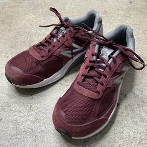 送料無料☆NEW BALANCE☆ニューバランス☆M1540V3BG3☆USA限定モデル☆スニーカー☆シューズ☆バーガンディ☆US８1/2 2E☆26.5cm☆I23