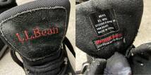 ☆送料無料☆LLbean☆ハイカットハイキングブーツ☆黒☆プリマロフト☆US9.5☆27.5ｃｍ☆スエードメッシュ☆Ｉ２３_画像10