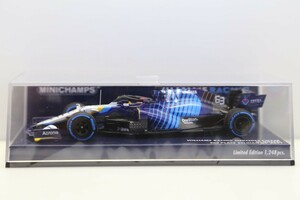 ミニチャンプス 1/43 ウィリアムズ レーシング メルセデス FW43B 2021 F1 ベルギーGP 2位 #63 G.ラッセル　417211363　57CE/95