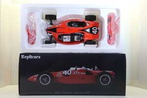  копия -z1/18 STP турбина машина #40 1967 Indy 500 гонки машина Paxton Turbine Parnelli Jones near win Rep газ турбина 56BIHA0