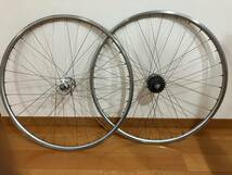 自転車　Record　レコード　カンパニョーロ　CAMPAGNOLO ハブ クイックリリース 前後ホイール　700　MAVIC_画像1