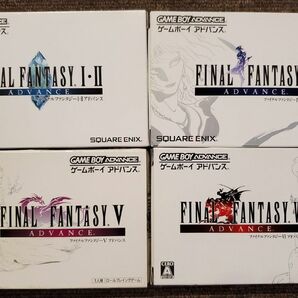 【管Y123】■　GBAソフト FF ファイナルファンタジー　アドバンス FF1・2　FF4　FF5　FF6 計4本