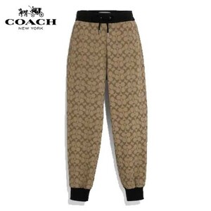 * price cut!* tag equipped / regular goods *[COACH*CB586] Coach lady's signature jogger z pants regular price 66,000 jpy prompt decision!!