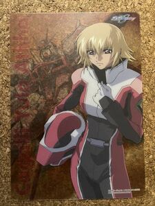 ◆機動戦士ガンダム SEED DESTINY クリアプレート 中古 日本製 2005 カガリ・ユラ・アスハ